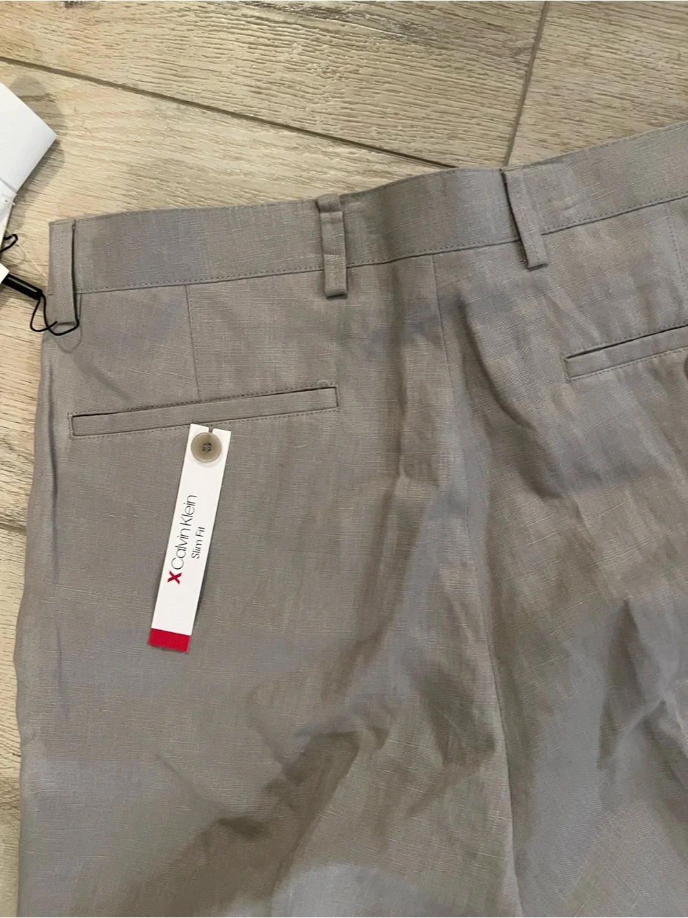 Calvin Klein modern tailored